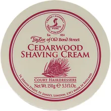 Taylor of Old Bond Street Cedarwood Shaving Cream Bowl 150 g Taylor of Old Bond Street Cedarwood Shaving Cream Bowl 150 g