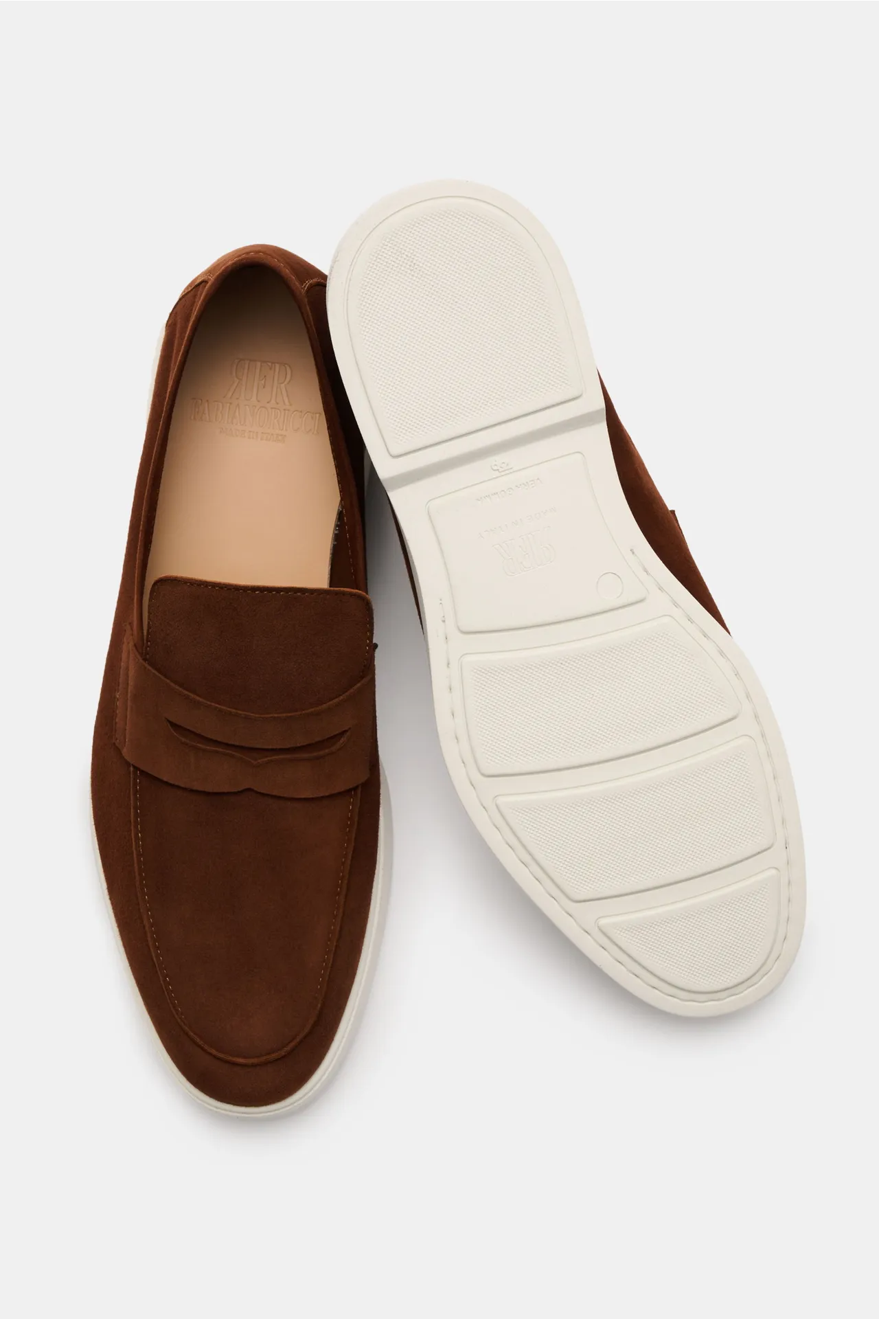 Fabiano Ricci - Herren - Penny Loafer braun – Bild 2