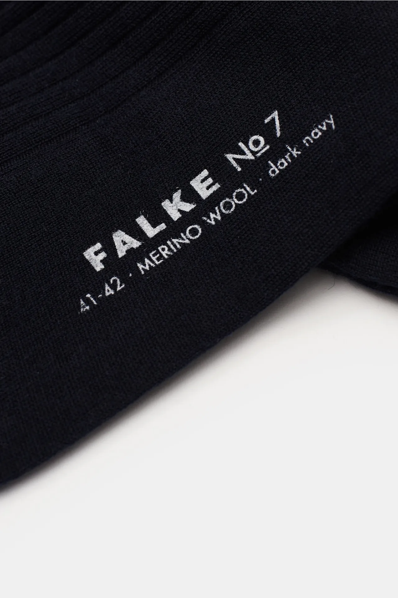 Falke - Herren - Kniestrumpf 'No. 7' dunkelblau – Bild 3