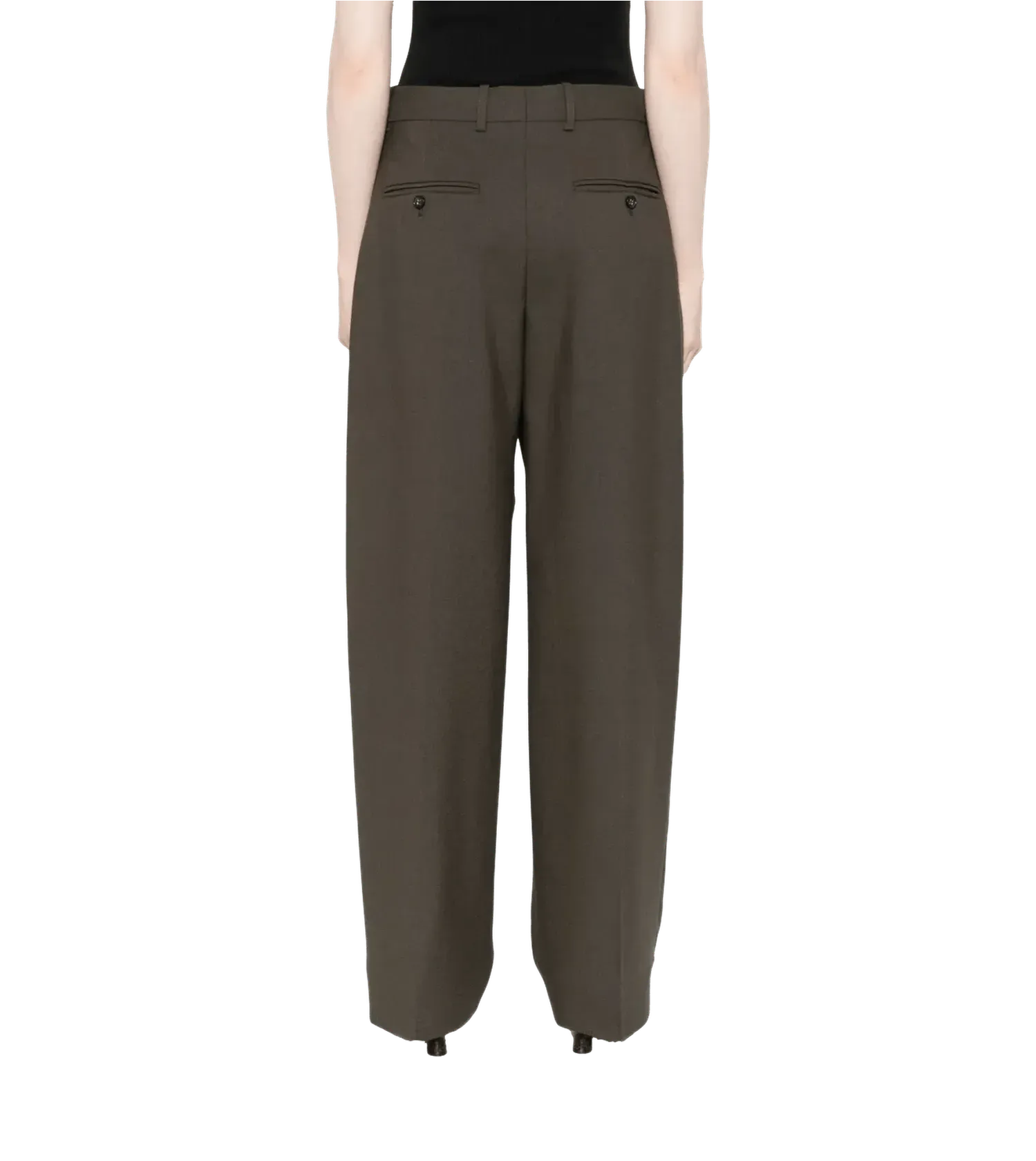 TOTEME - Klassische Hose - Größe 34 - grün – Bild 2