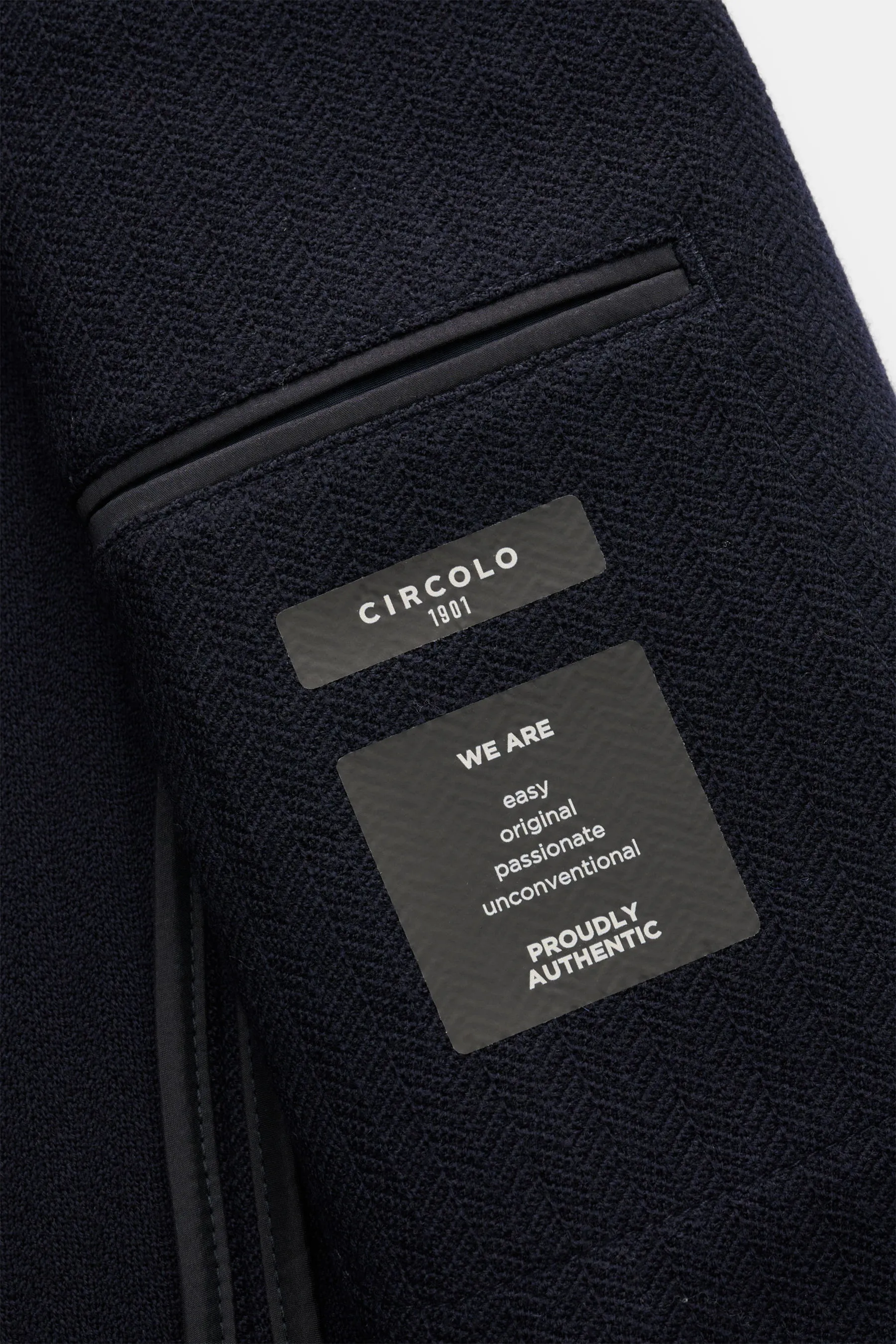 Circolo 1901 - Herren - Strickblazer navy – Bild 4