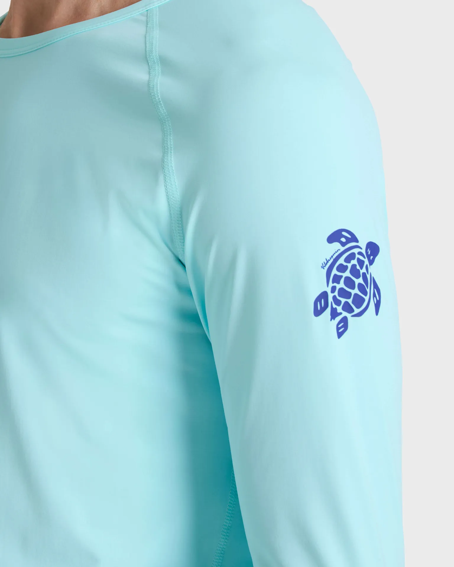Vilebrequin - Langärmeliger Turtle Rashguard Mit Uv-schutz Für Herren - Rashguard - Regulary - Blau - Größe L – Bild 5