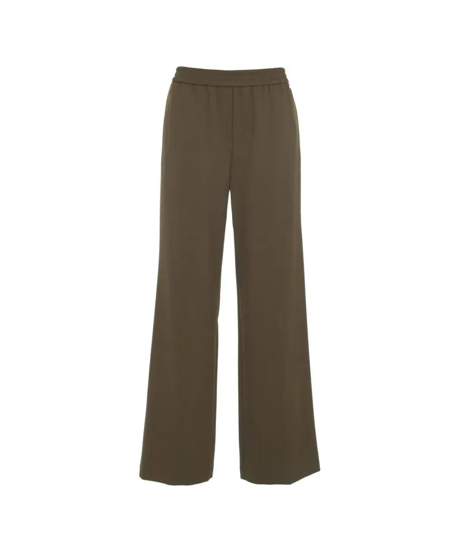 Kaos - Fluid Wide-Leg Trousers - Größe 42 - grau Kaos - Fluid Wide-Leg Trousers - Größe 42 - grau