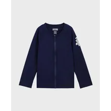 Vilebrequin - Langärmeliger Solid Rashguard - Rashguard - Glassy-z - Blau - Größe 4 Vilebrequin - Langärmeliger Solid Rashguard - Rashguard - Glassy-z - Blau - Größe 4