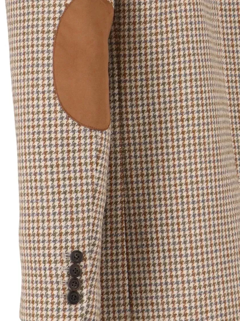 Dunst - Single-Breasted Wool Blend Blazer – Beige - Größe S - beige – Bild 3