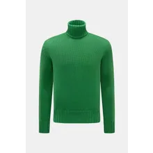 B.F. Knitwear - Herren - Merino Rollkragenpullover grün B.F. Knitwear - Herren - Merino Rollkragenpullover grün