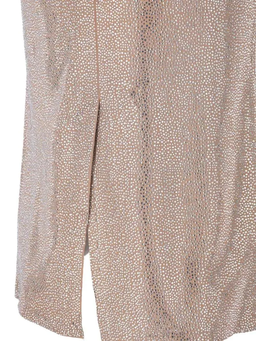 Giuseppe Di Morabito - Strass Midi Skirt – Beige - Größe 44 - beige – Bild 3
