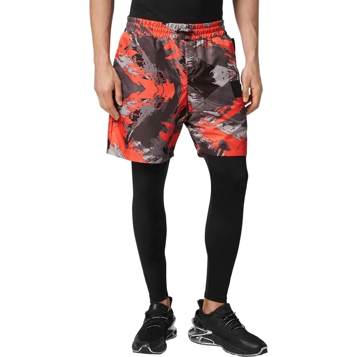 Plein Sport - Jogginghose Camouflage - Größe XL - schwarz – Bild 4