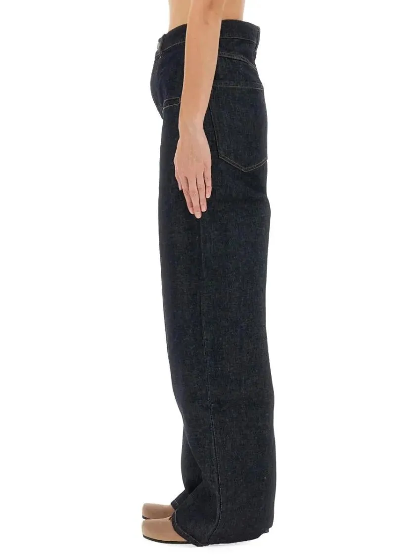 Uma Wang - Denim "Ball" Pants - Größe S - schwarz – Bild 2