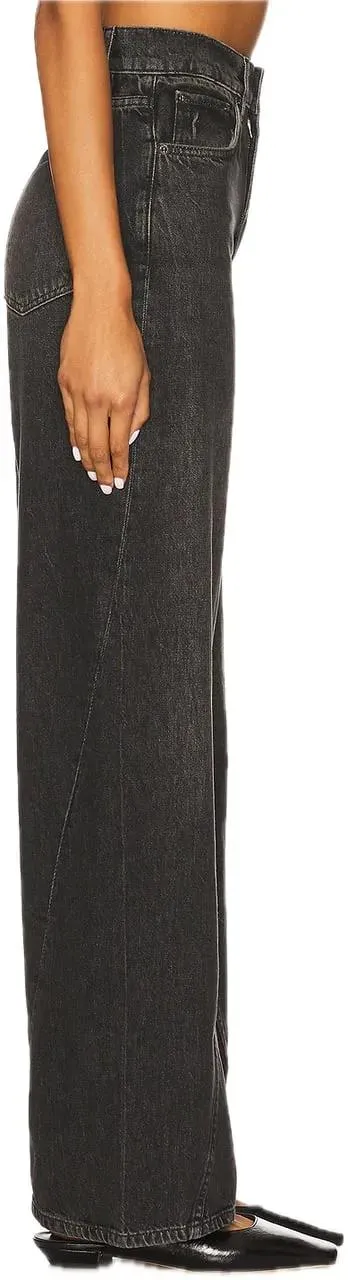 Anine Bing - jeans brie dark grey - Größe 29 - grau – Bild 4