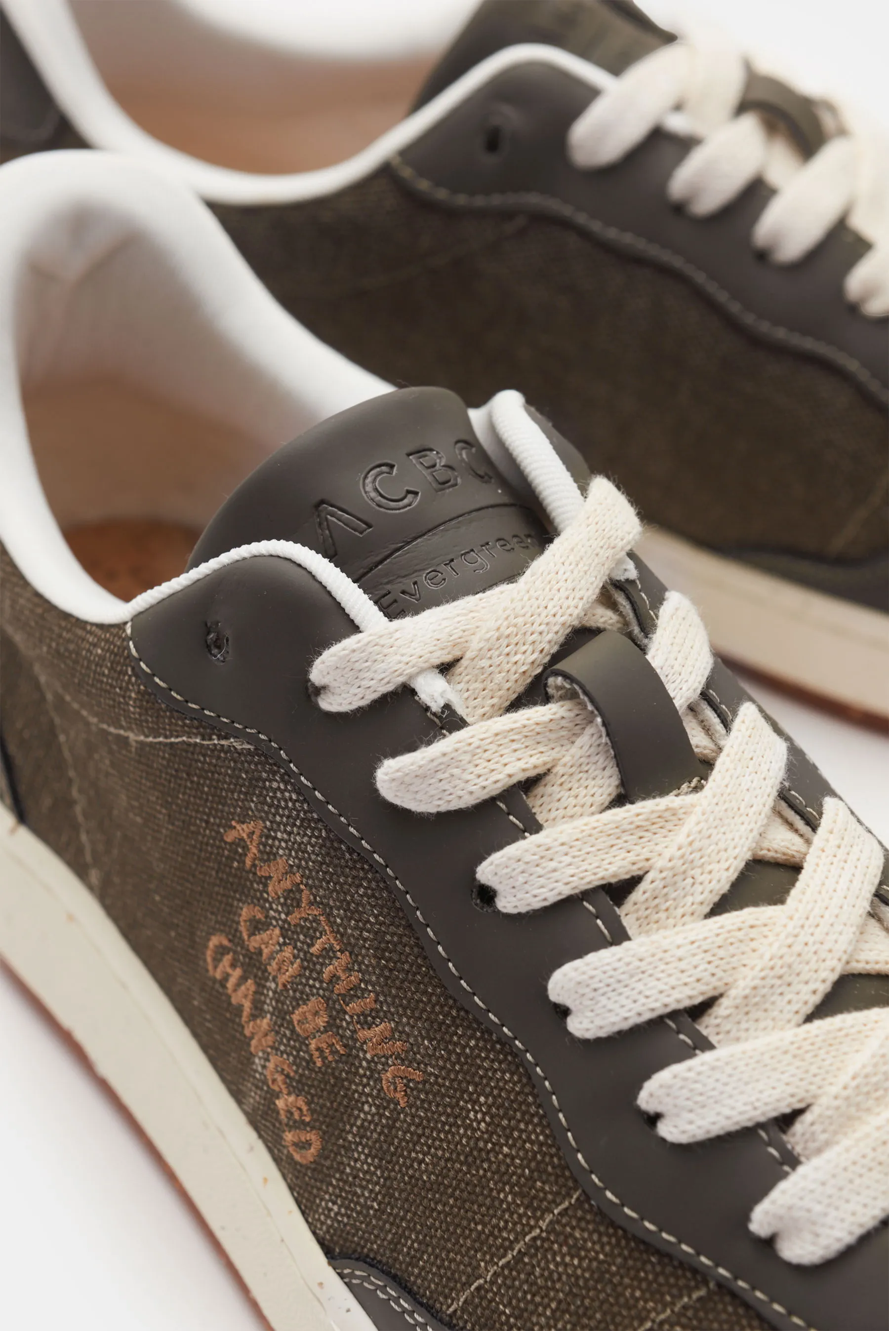 ACBC - Herren - Sneaker 'Evergreen Hemp' dunkelbraun – Bild 3