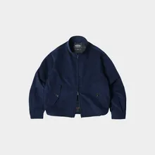 Corduroy Buddy Harrington Jacket Navy Corduroy Buddy Harrington Jacket Navy
