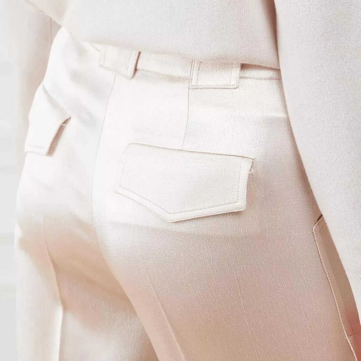 SLY010 - Katalin Pants - Größe F42 - champagnerfarben – Bild 2