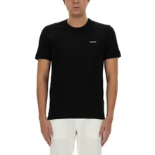 Zegna - Crew Neck T-Shirt With Subtle Logo Embroidery - Größe 50 - schwarz Zegna - Crew Neck T-Shirt With Subtle Logo Embroidery - Größe 50 - schwarz