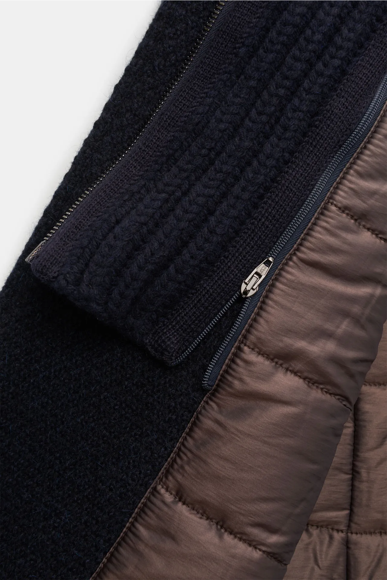 GMS75 - Herren - Strickmantel navy – Bild 7