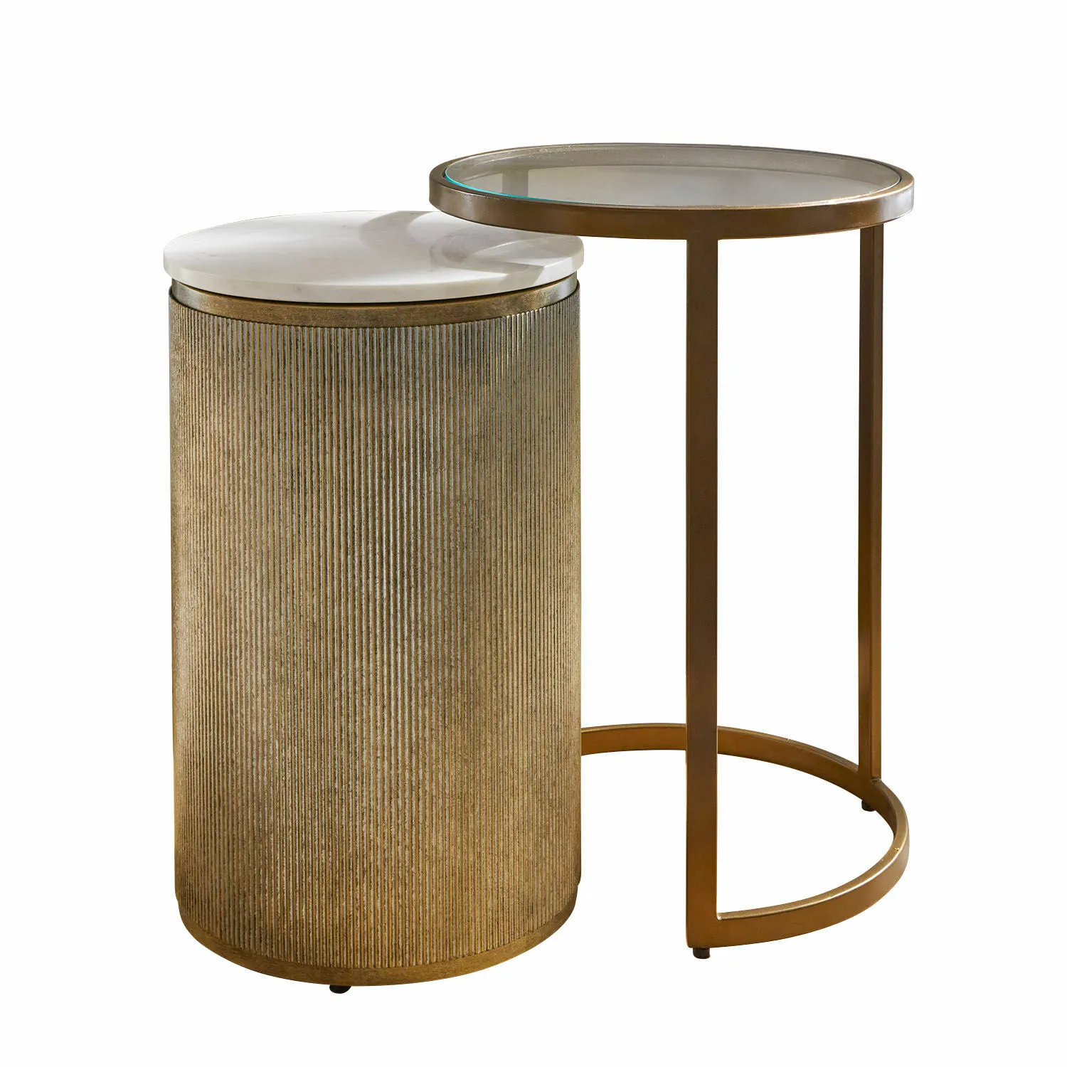 Beistelltisch 2er Set Salerico – Bild 3