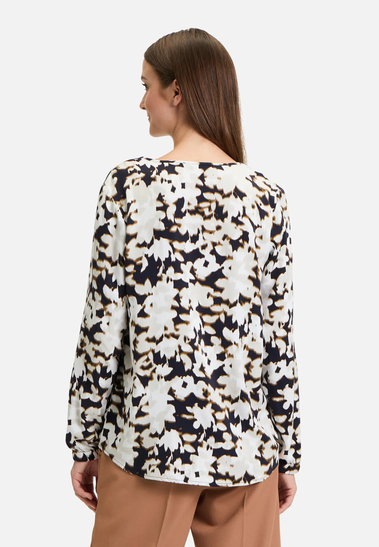 Schlupfbluse mit Stehkragen Schlupfbluse mit Stehkragen