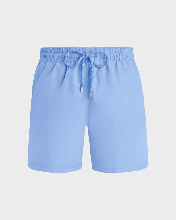 Vilebrequin - Solid Badeshorts Für Herren - Bademode - Moorea - Blau - Größe XS Vilebrequin - Solid Badeshorts Für Herren - Bademode - Moorea - Blau - Größe XS