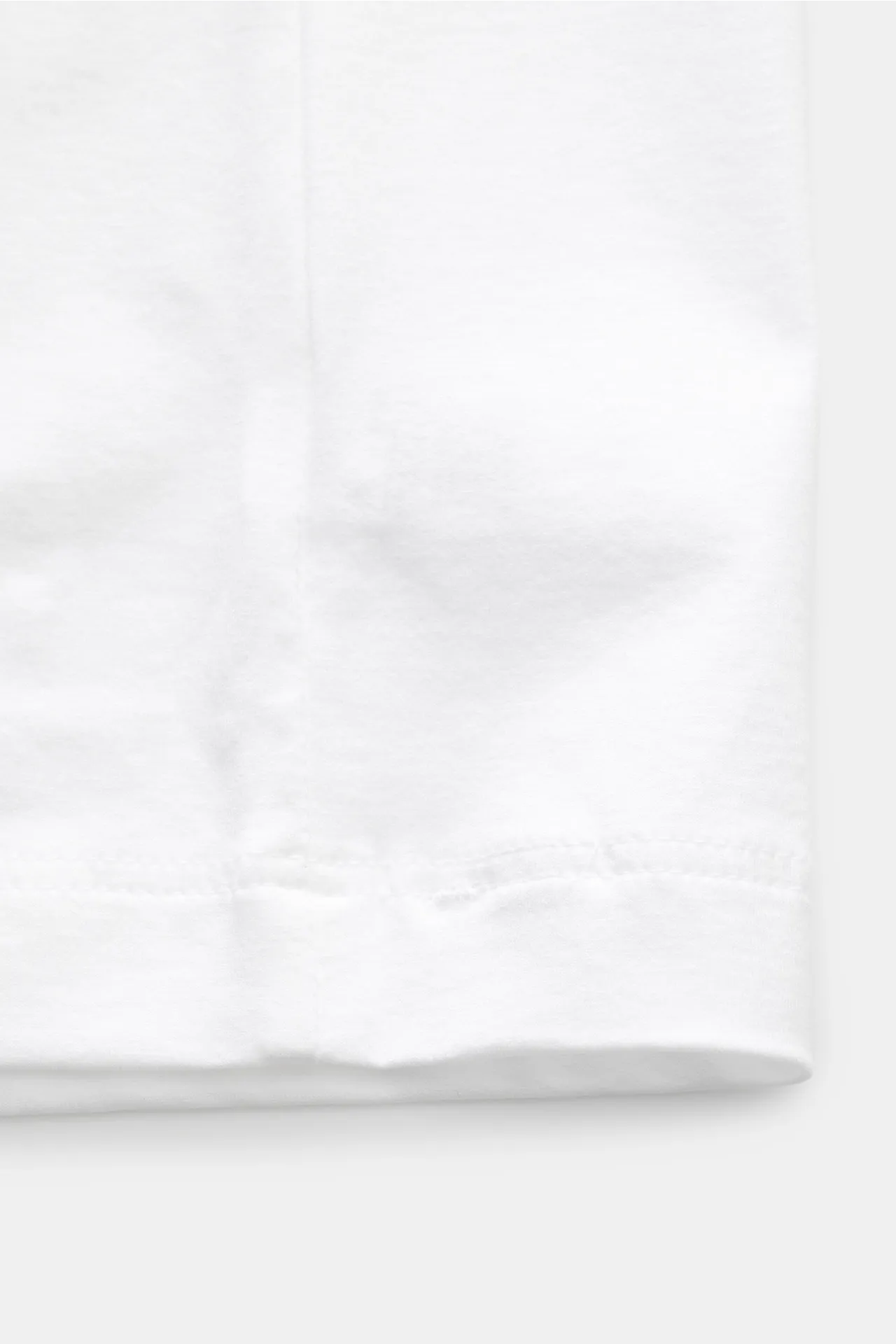 mey story - Herren - Rundhals-T-Shirt 'The Suitable' weiß – Bild 3