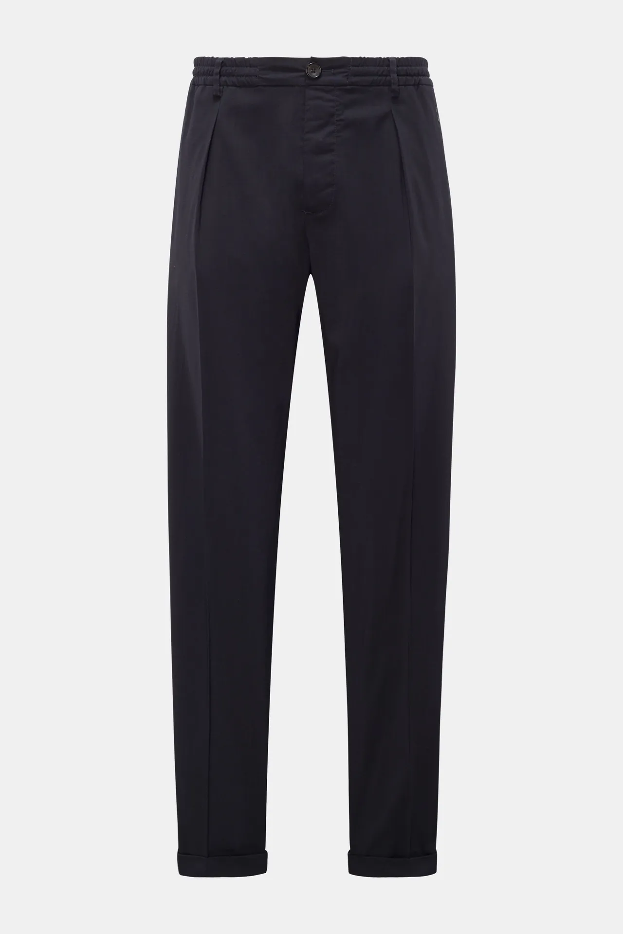 Weber+Weber - Herren - Woll-Joggpants %27Fresco Comfort Slacks%27 dark navy Weber+Weber - Herren - Woll-Joggpants %27Fresco Comfort Slacks%27 dark navy