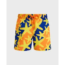 Vilebrequin - Ultraleichte Und Verstaubare Starlight Badeshorts Für Herren - Bademode - Mahina - Orange - Größe XL Vilebrequin - Ultraleichte Und Verstaubare Starlight Badeshorts Für Herren - Bademode - Mahina - Orange - Größe XL