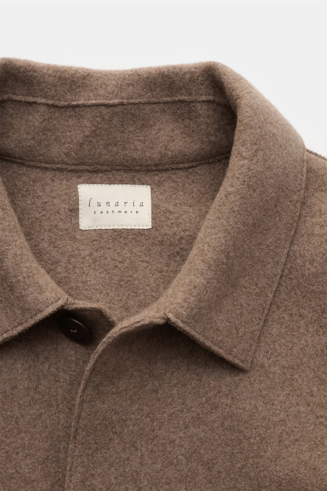 Lunaria Cashmere - Herren - Cashmere Jacke hellbraun – Bild 3