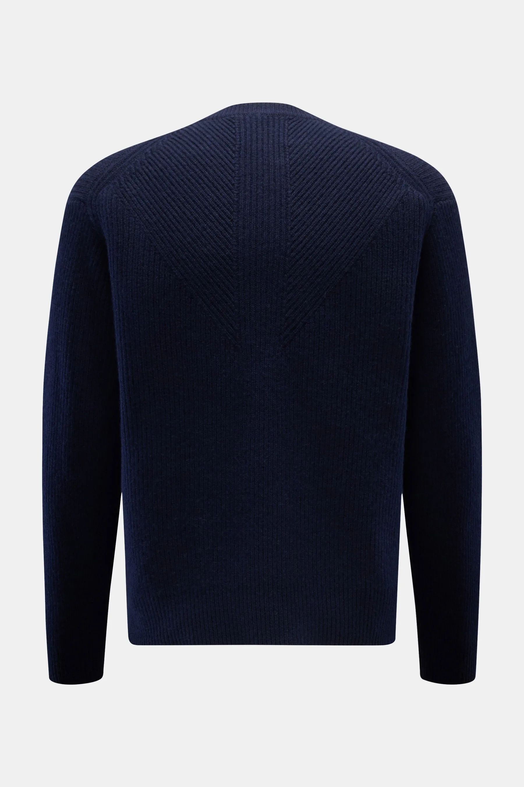 Lisa Yang - Herren - Cashmere Rundhalspullover 'William' navy – Bild 3