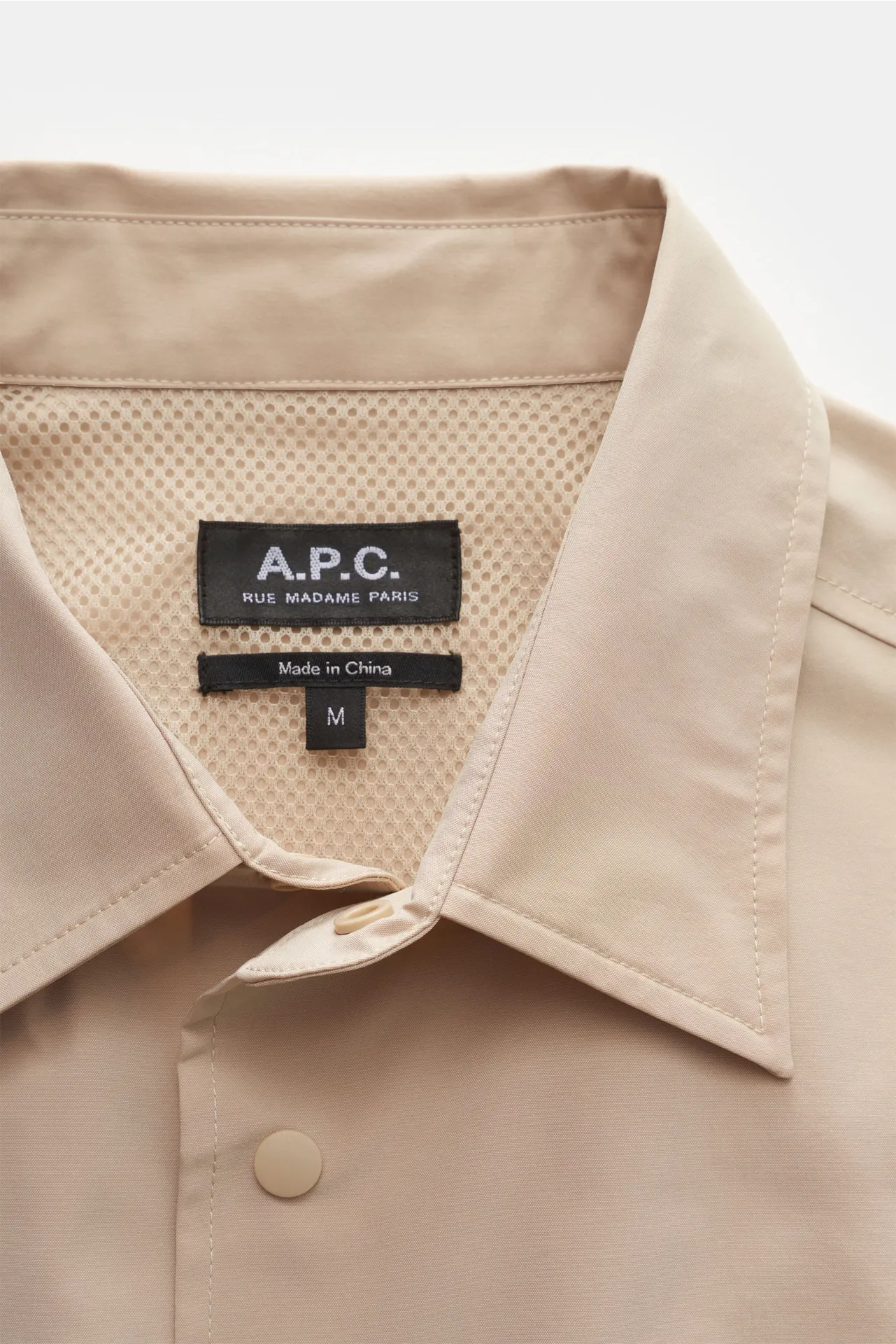 A.P.C. - Herren - Overshirt beige – Bild 2