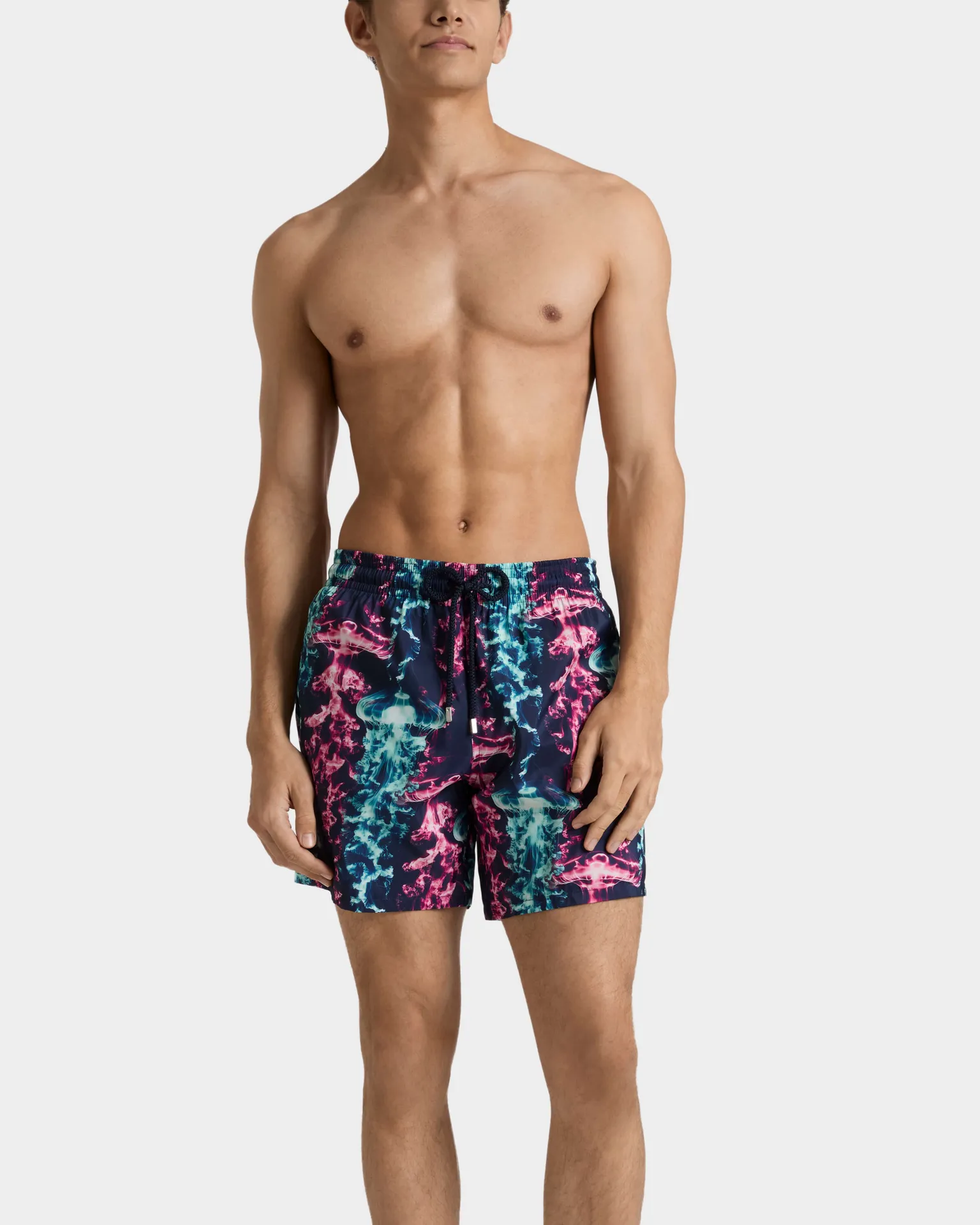 Vilebrequin - Ultraleichte Und Verstaubare X-ray Medusa Badeshorts Für Herren - Bademode - Mahina - Blau - Größe XXL – Bild 3