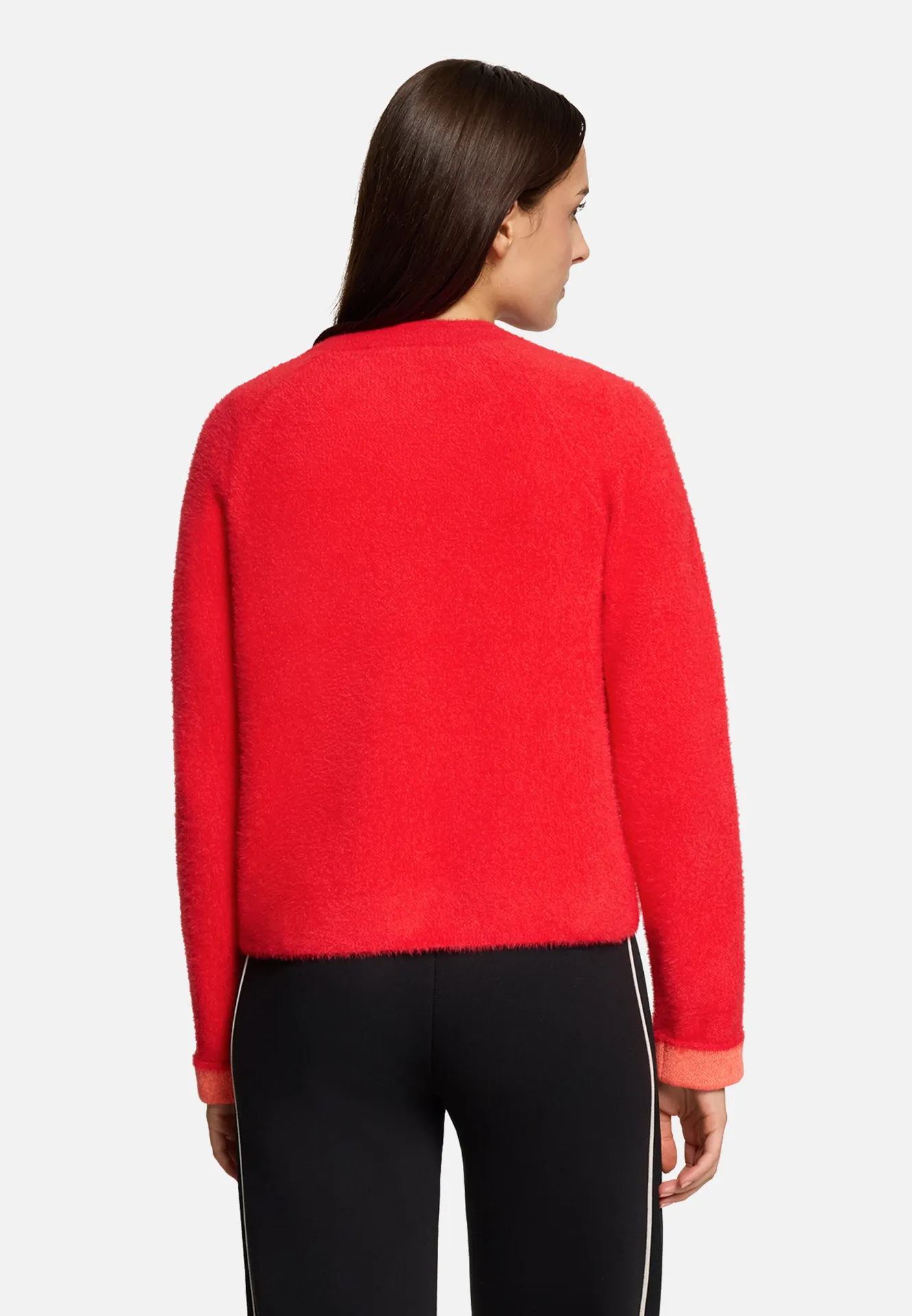 Casual-Strickjacke mit Reißverschluss Casual-Strickjacke mit Reißverschluss