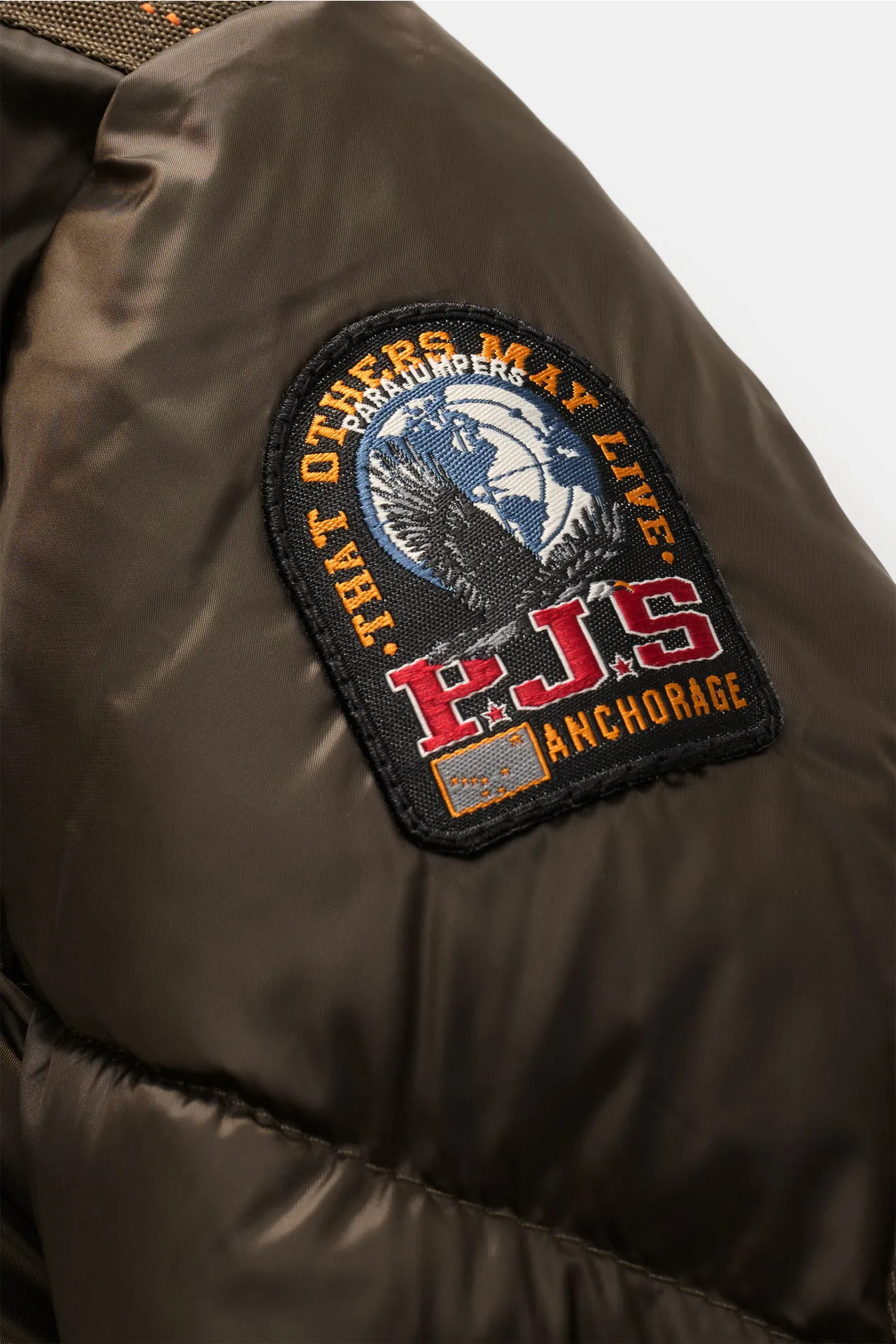 Parajumpers - Herren - Daunenblouson 'Pharrell' dark olive – Bild 5