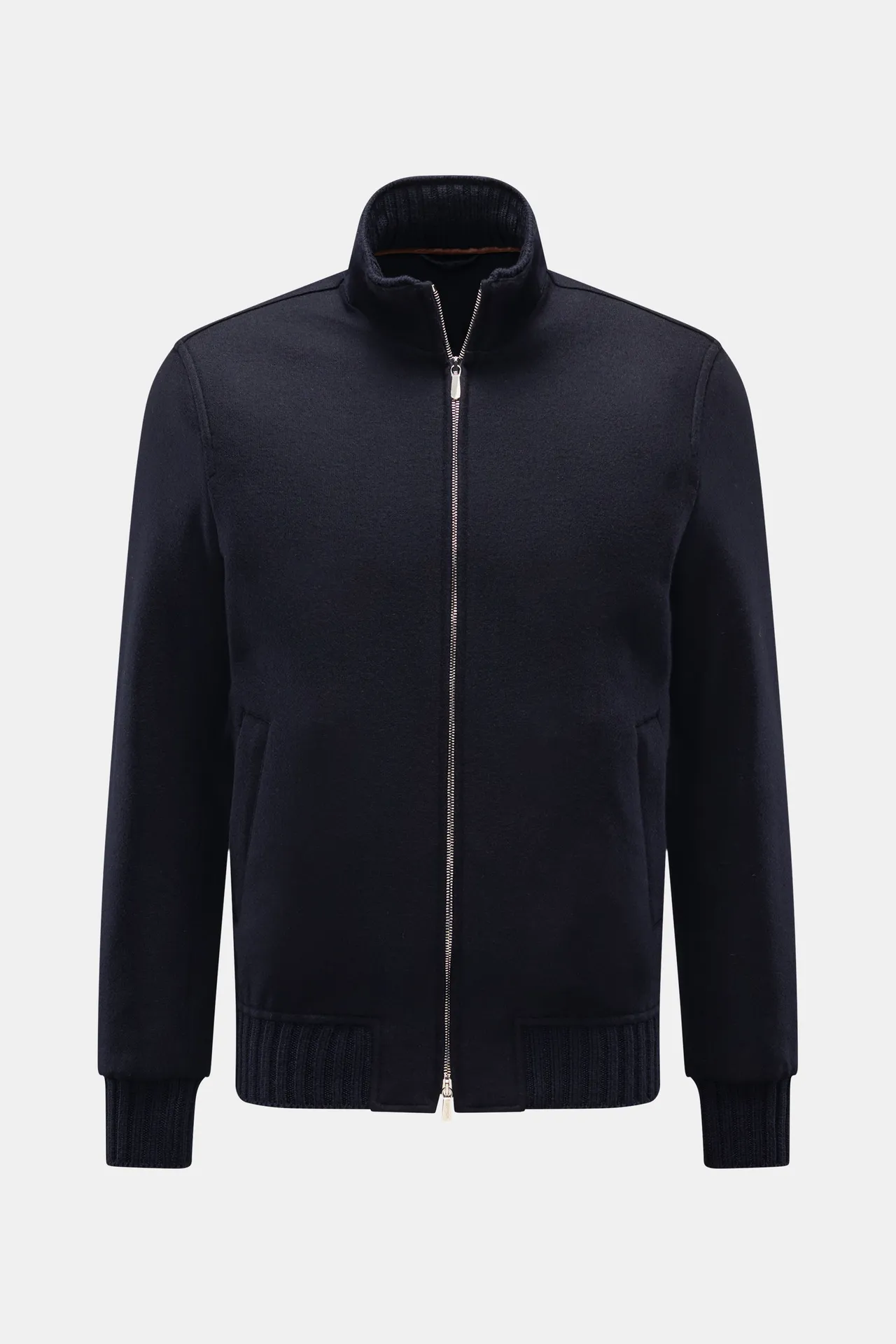 Mandelli - Herren - Jersey-Blouson navy Mandelli - Herren - Jersey-Blouson navy