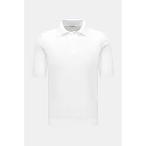 Malo - Herren - Kurzarm-Strickpolo weiß Malo - Herren - Kurzarm-Strickpolo weiß