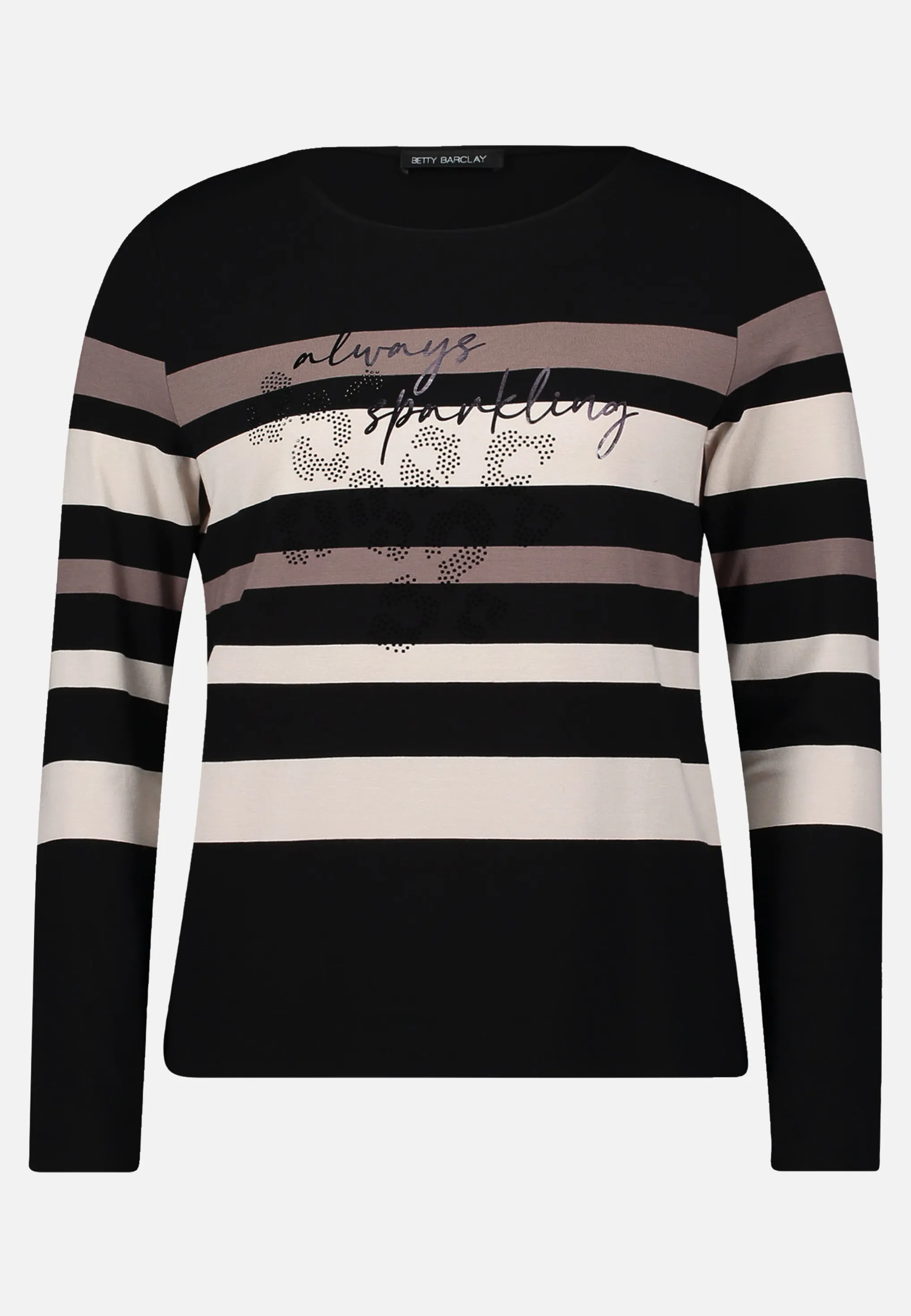 Ringelshirt mit U-Boot-Ausschnitt – Bild 3
