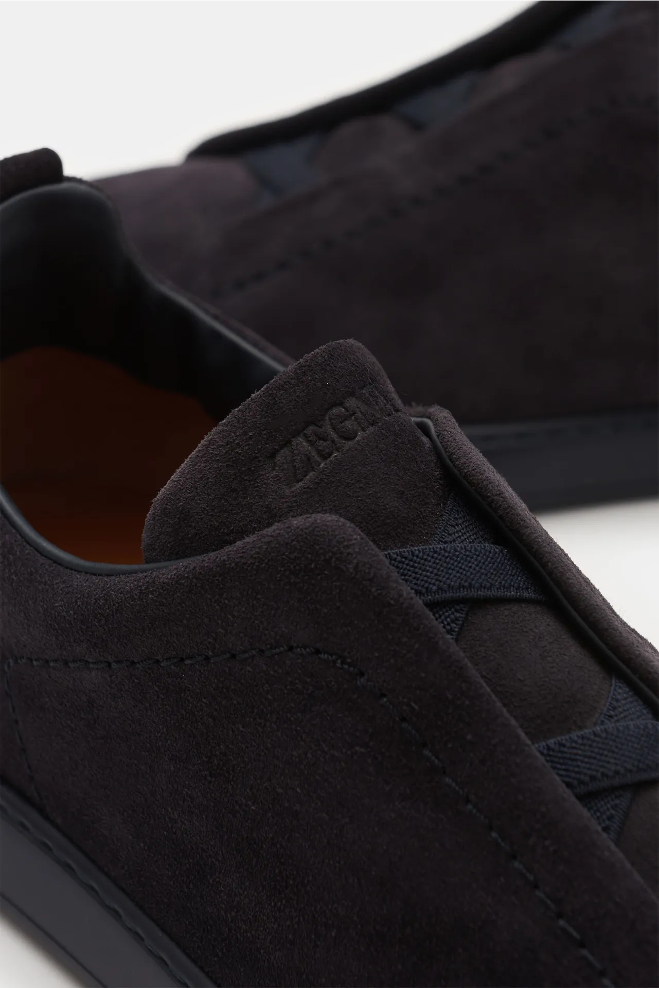 Zegna - Herren - Slip-on-Sneaker 'Triple Stitch' anthrazit – Bild 3