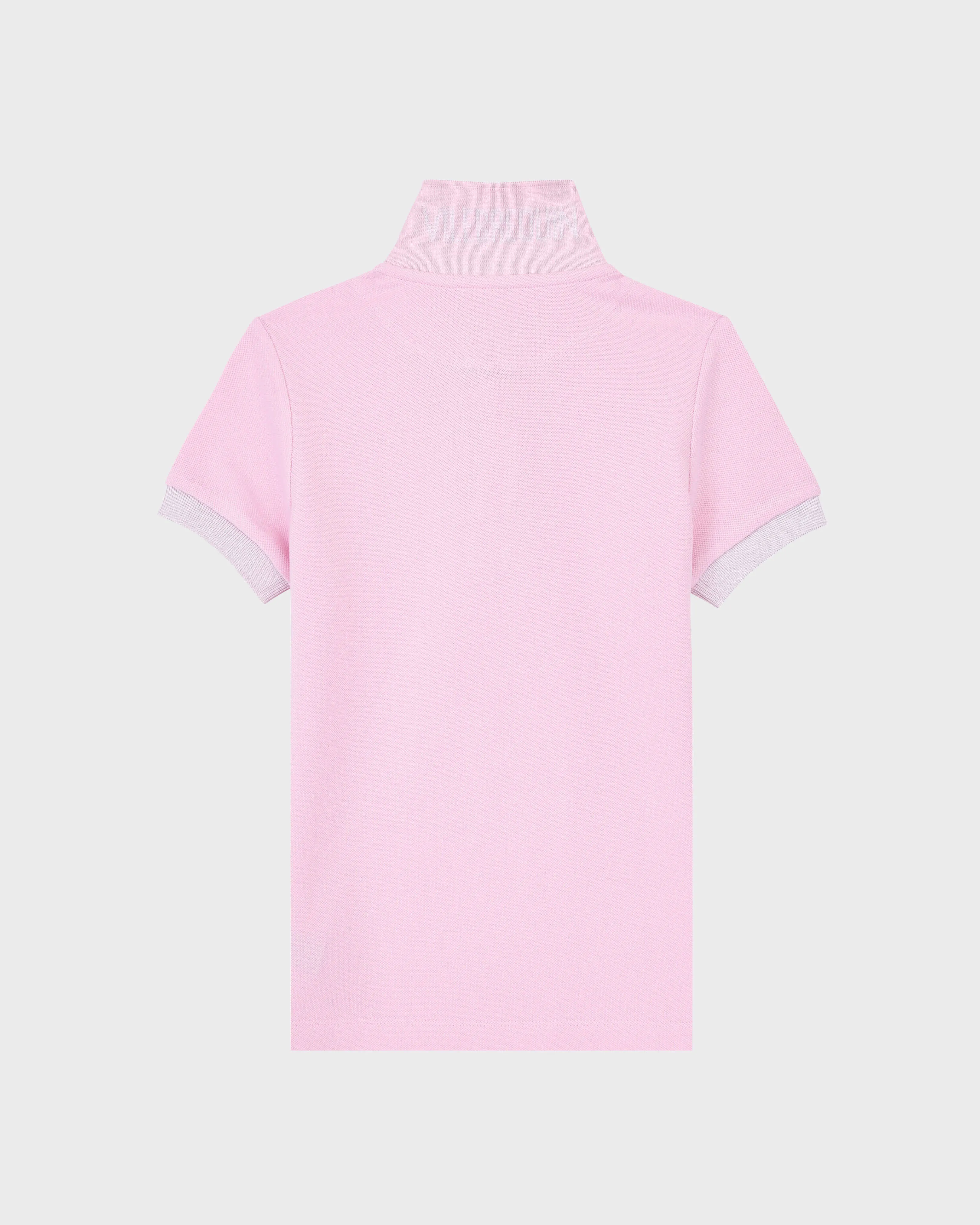 Vilebrequin - Boys Cotton Pique Polo Shirt Solid - Polohemd - Pantin - Rosa - Größe 6 – Bild 2