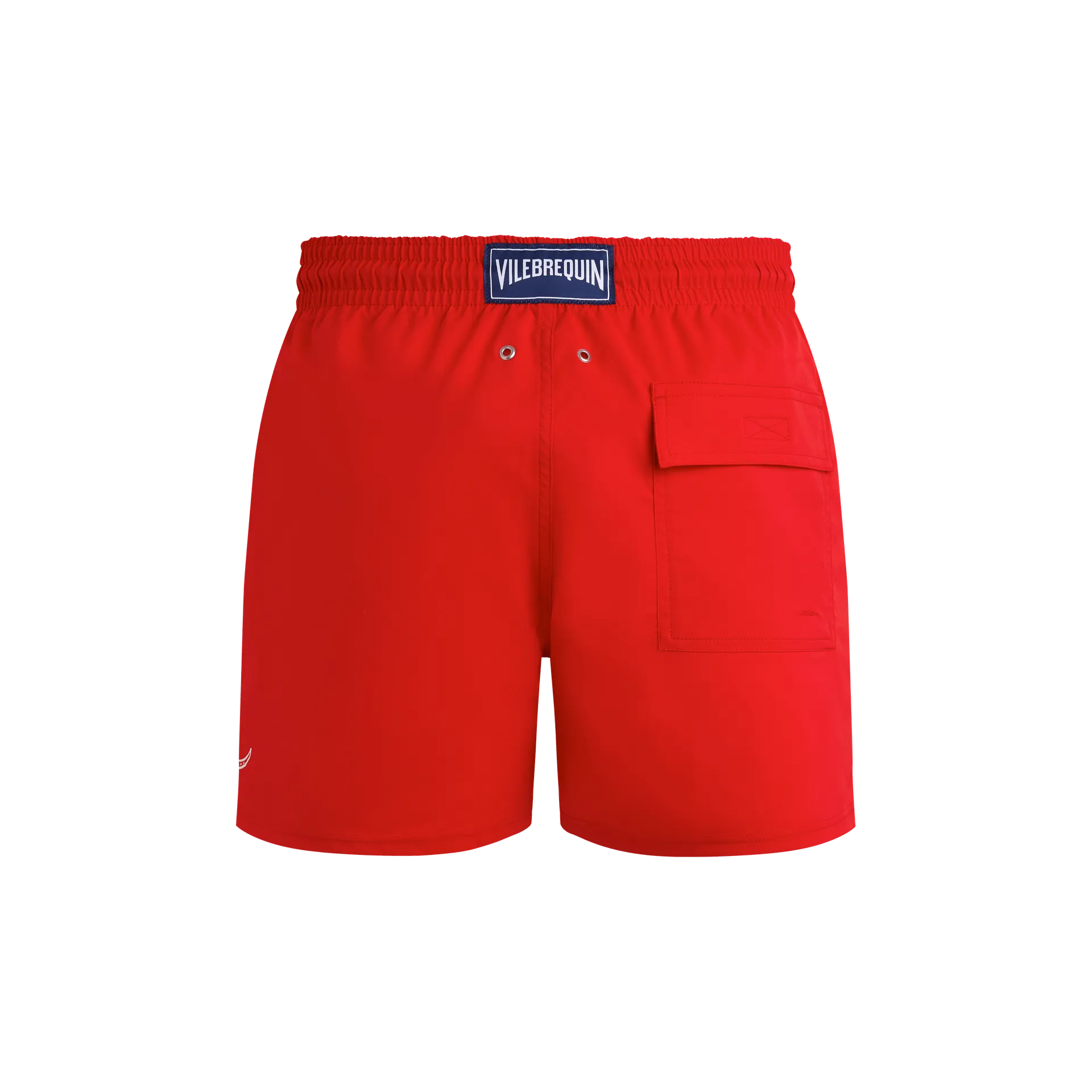 Vilebrequin Kurze Placed Poulpe Stretch-badeshorts Für Herren - Moorise - Rot - Größe XXXL – Bild 2