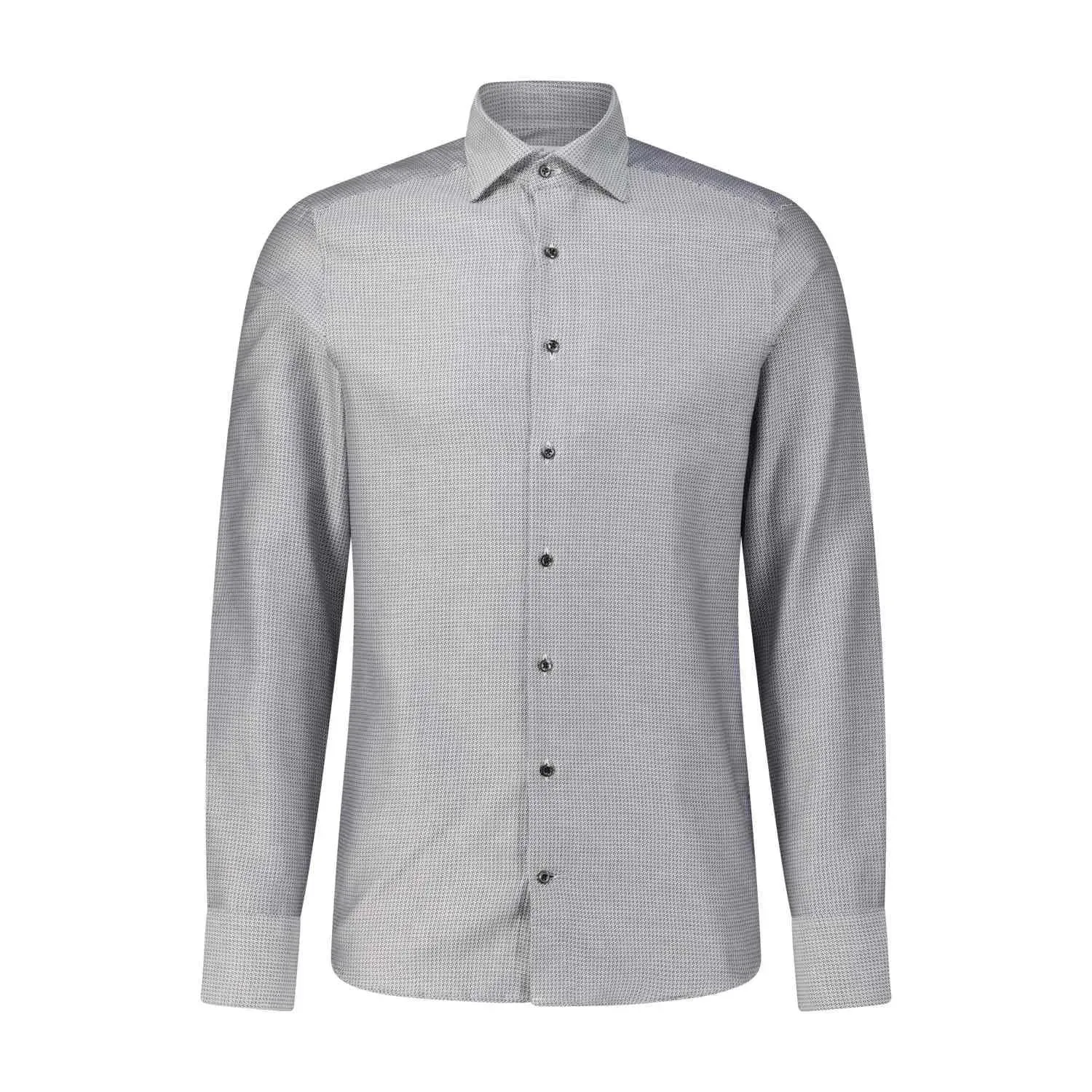 STENSTRÖMS - Fein gemustertes Hemd in Slim-Fit - Größe 40 - grau STENSTRÖMS - Fein gemustertes Hemd in Slim-Fit - Größe 40 - grau