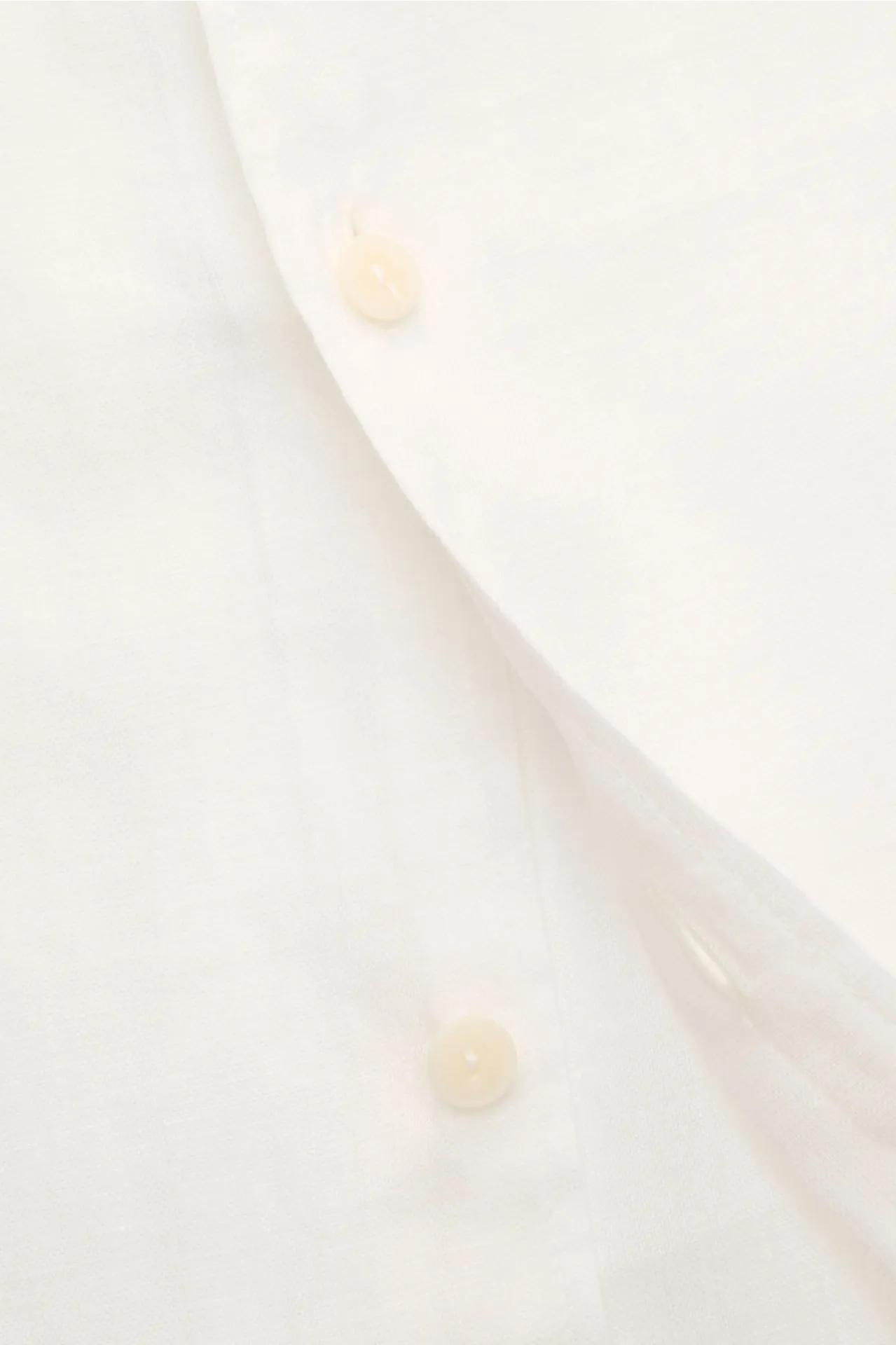 MC2 Saint Barth - Herren - Leinenhemd 'Pamplona' Haifisch-Kragen offwhite – Bild 4