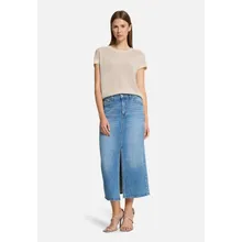 Lochstrick-Pullover ohne Arm