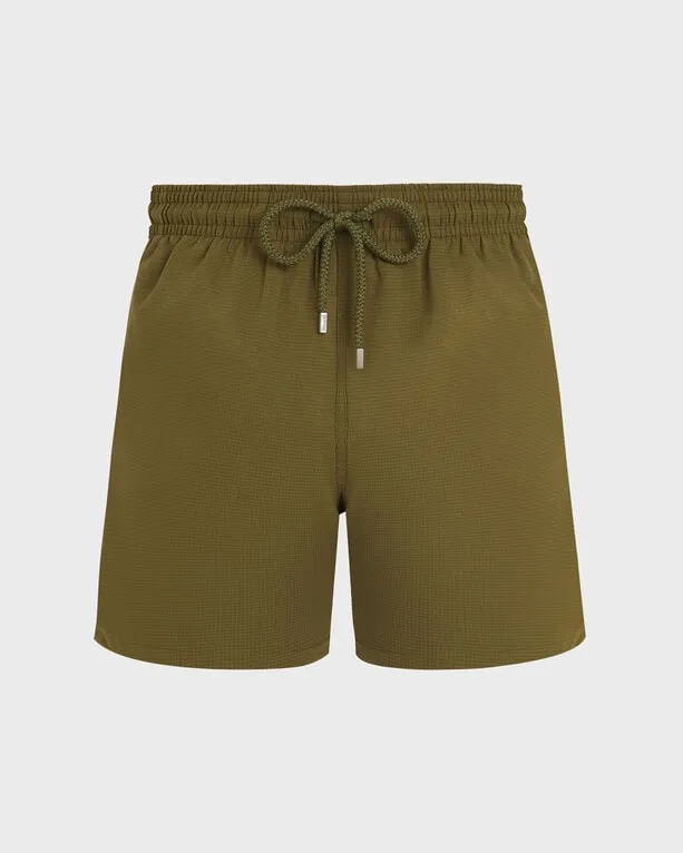 Vilebrequin - Ultraleichte Und Verstaubare Solid Badeshorts Mit Mikroperforation Für Herren - Bademode - Mahina - Grün - Größe XS Vilebrequin - Ultraleichte Und Verstaubare Solid Badeshorts Mit Mikroperforation Für Herren - Bademode - Mahina - Grün - Größe XS