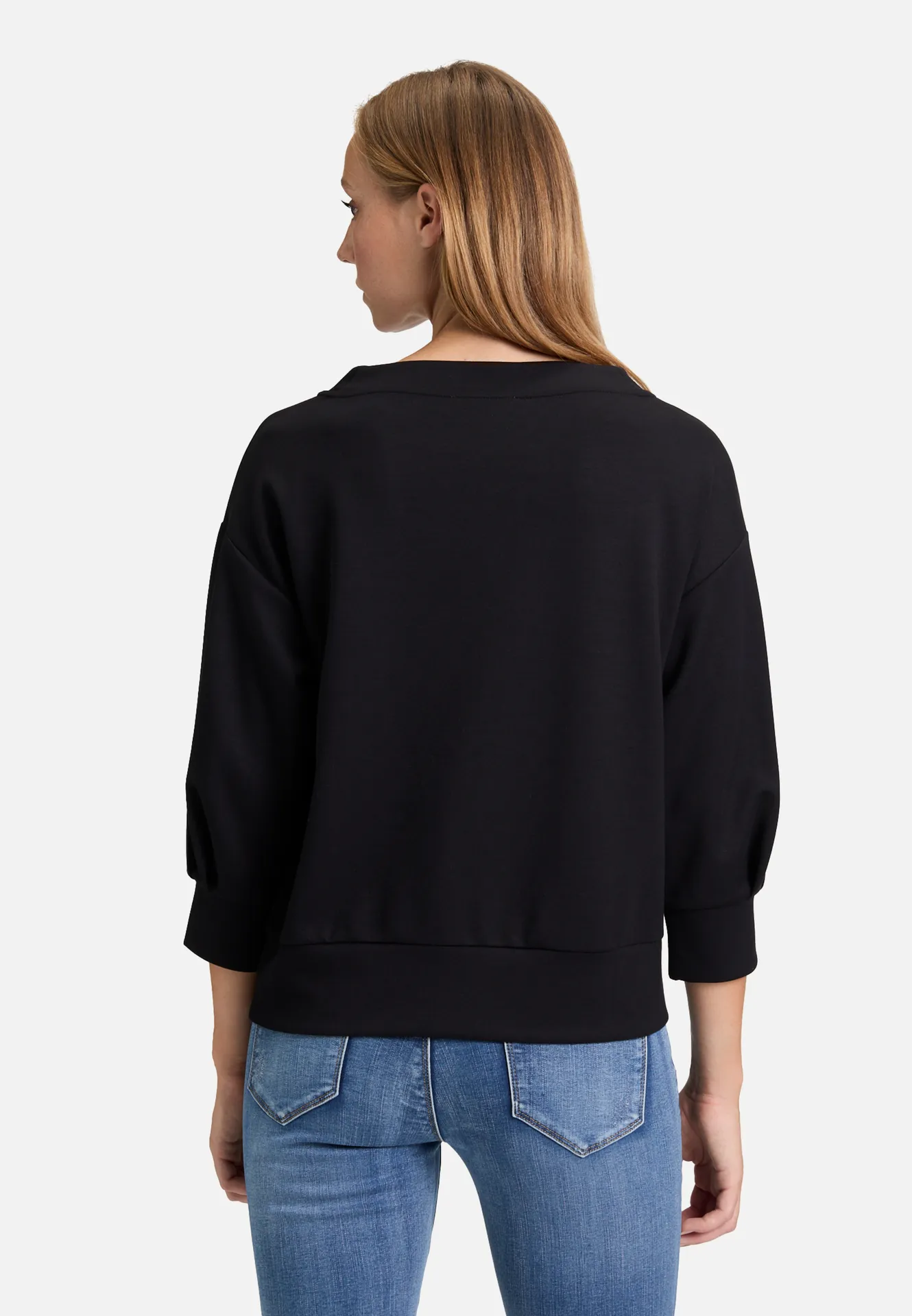 Sweatshirt mit Stehkragen Sweatshirt mit Stehkragen