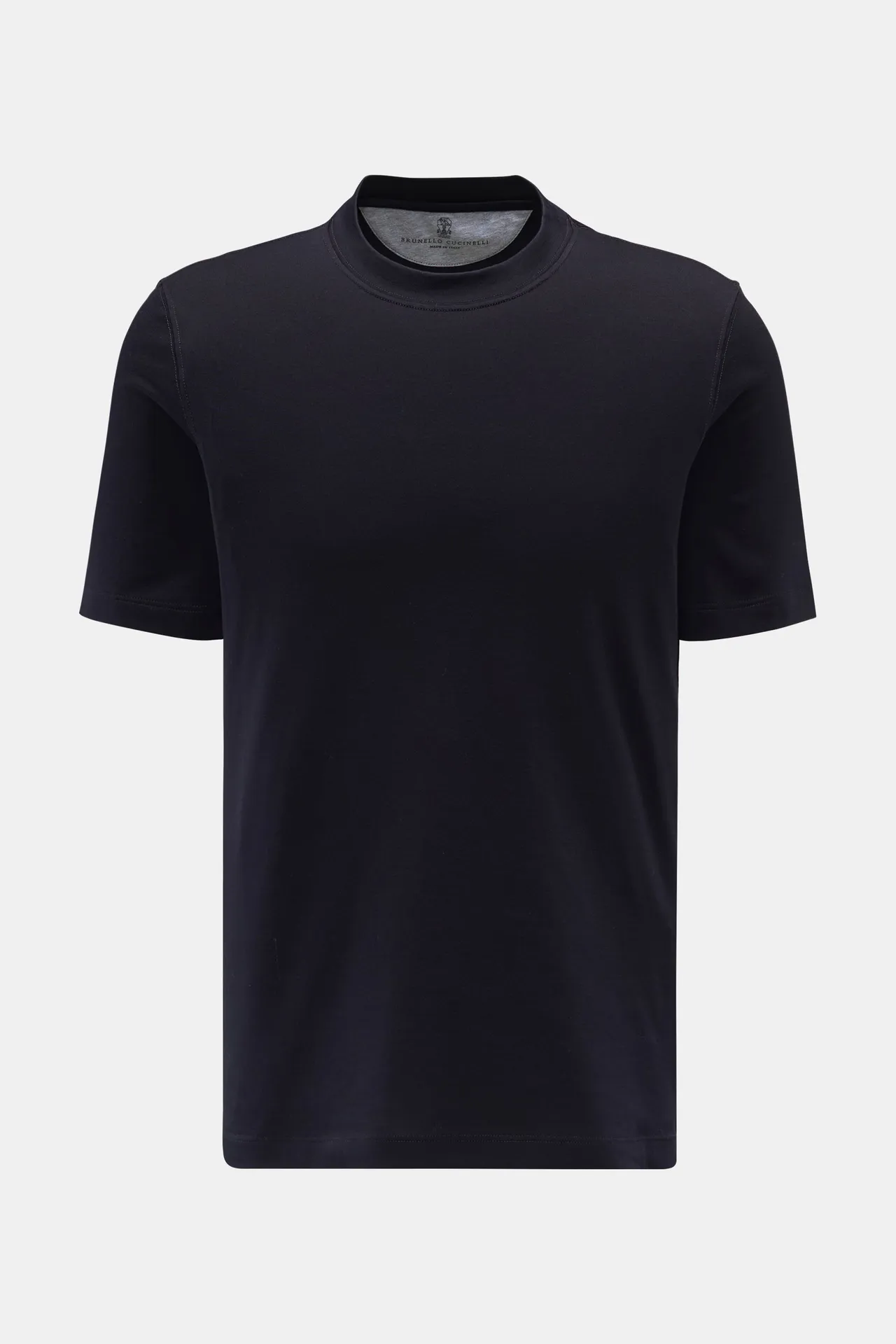 Brunello Cucinelli - Herren - Rundhals-T-Shirt navy Brunello Cucinelli - Herren - Rundhals-T-Shirt navy