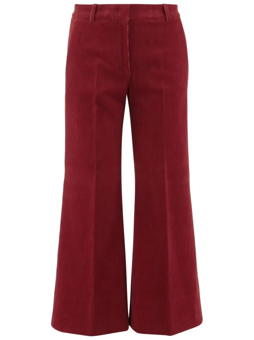 QL2 Quelledue - Stretch Cotton Melody Pants - Größe 38 - rot QL2 Quelledue - Stretch Cotton Melody Pants - Größe 38 - rot