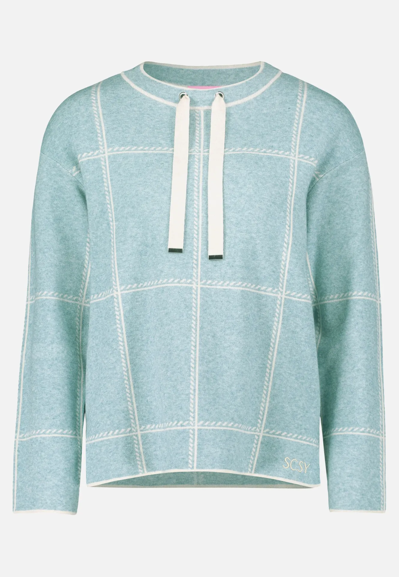 Strickpullover kariert – Bild 3