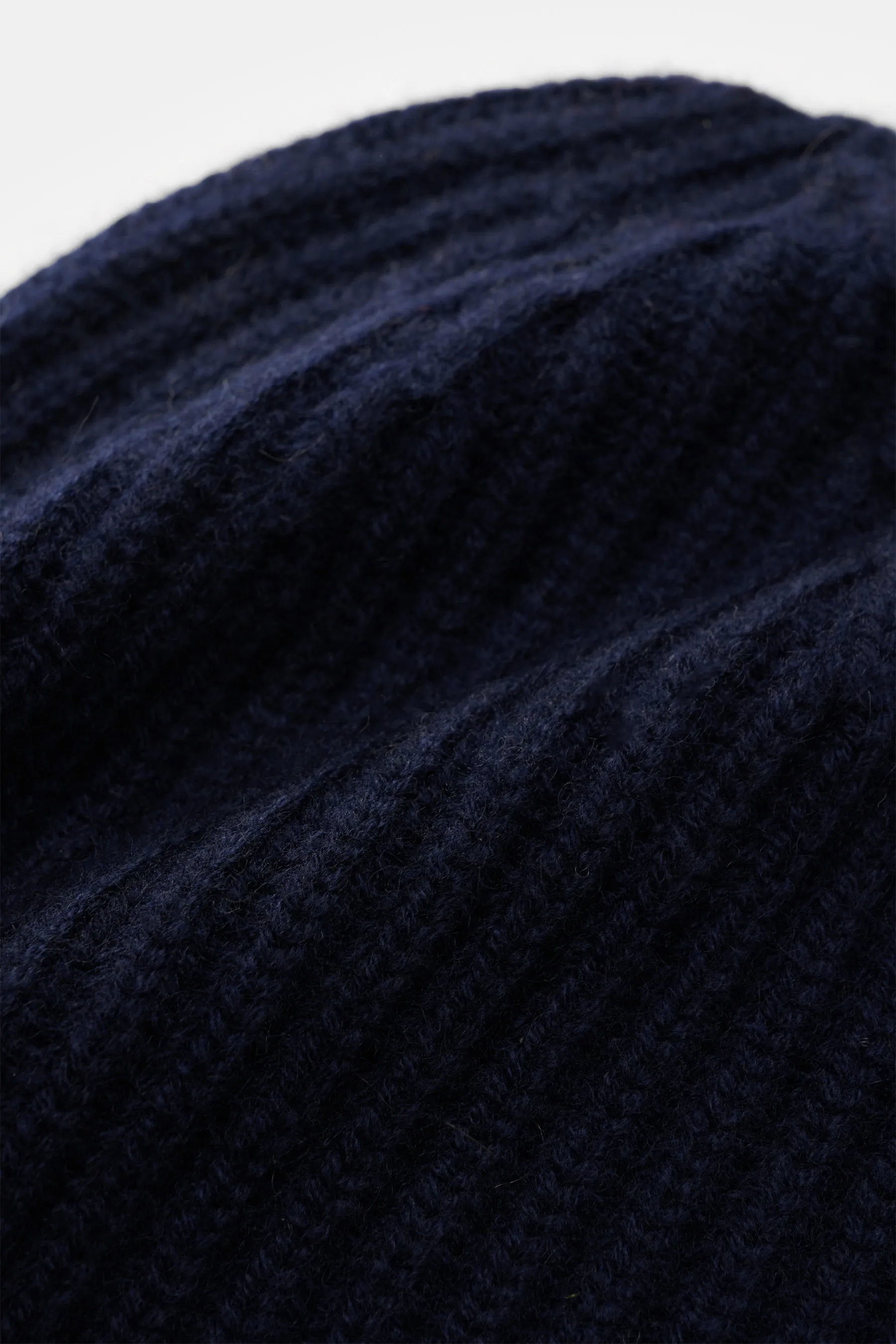 Lisa Yang - Herren - Cashmere Mütze 'Menton' navy – Bild 3
