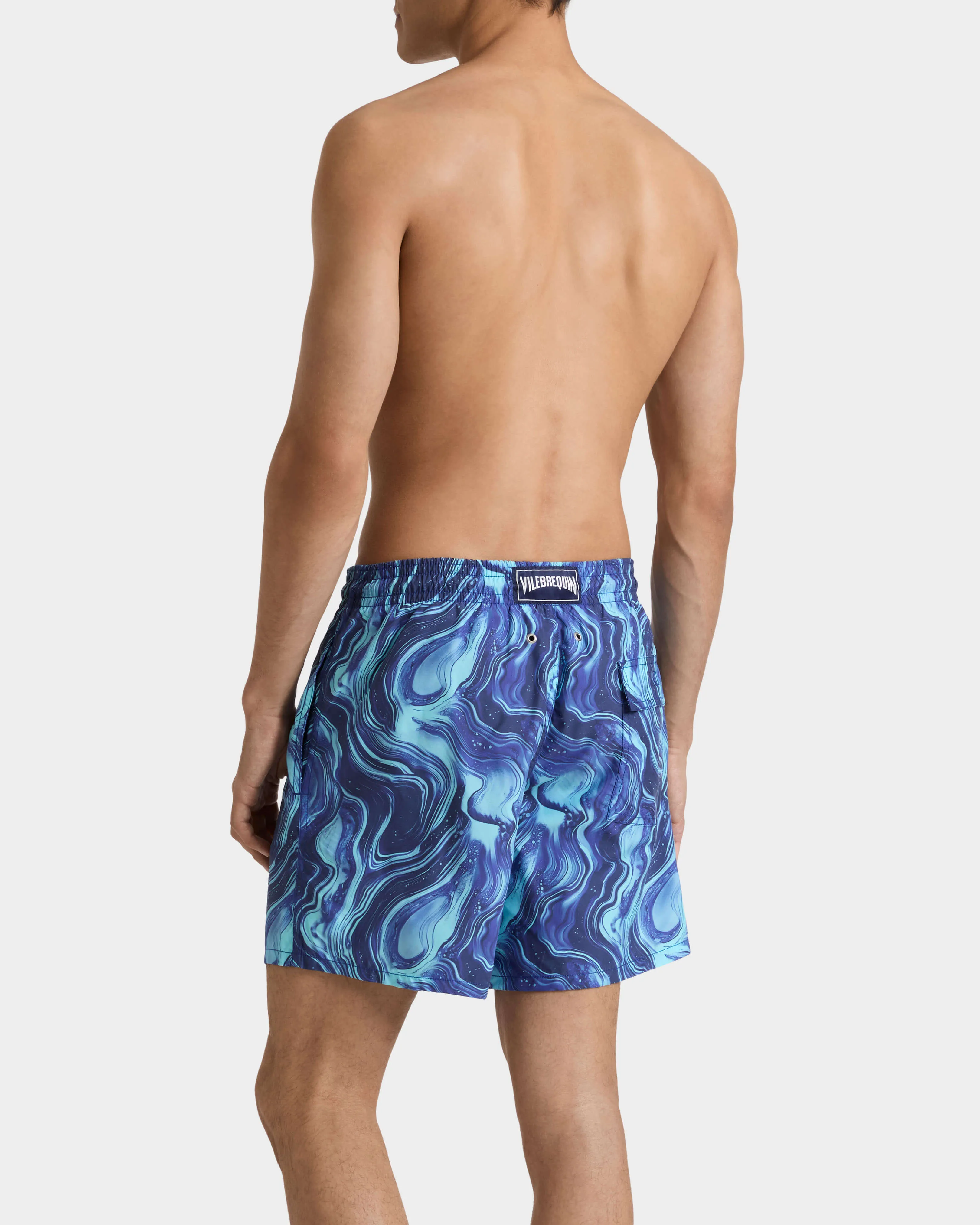 Vilebrequin - Marble Badeshorts Für Herren - Bademode - Moorea - Blau - Größe L – Bild 4