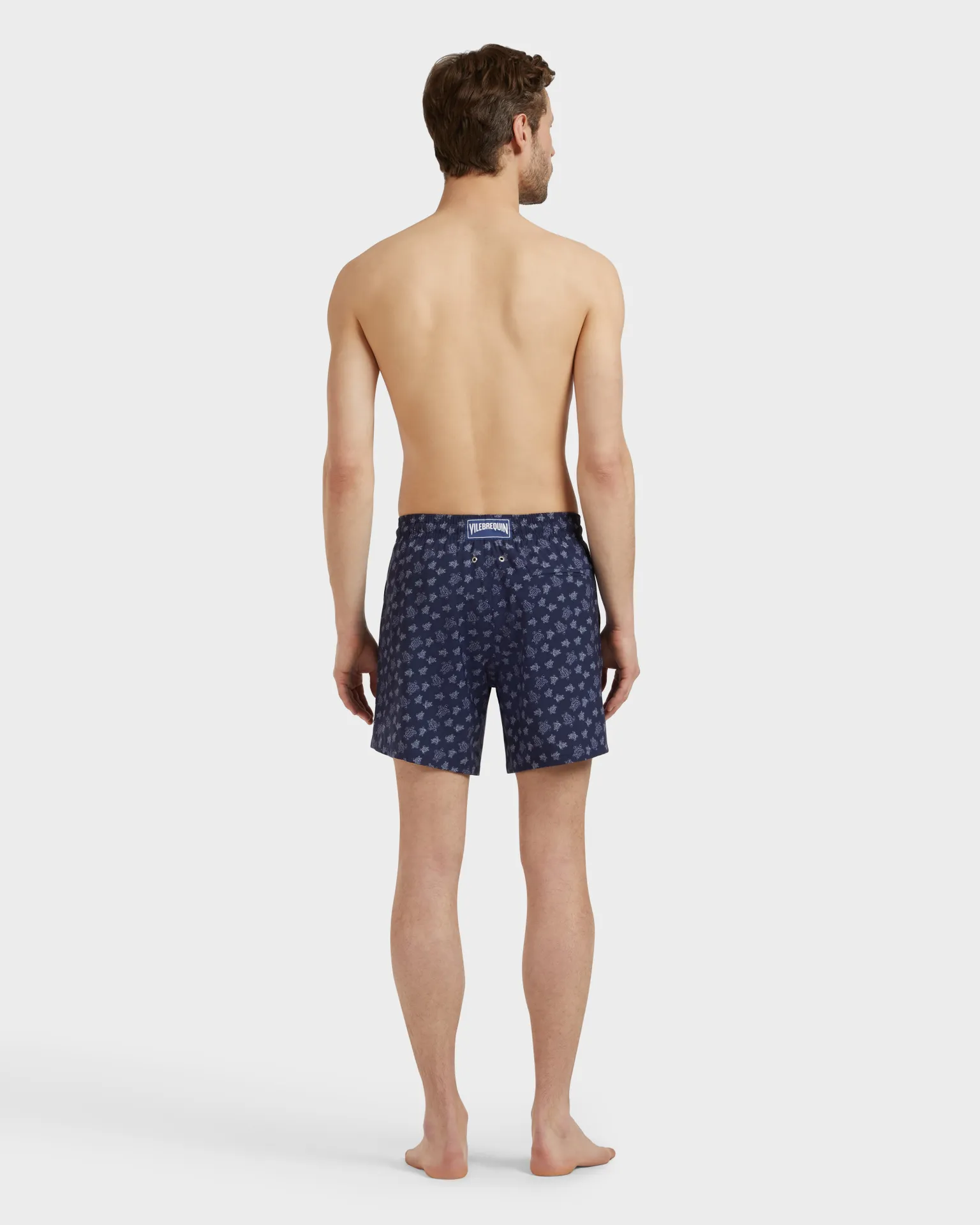 Vilebrequin - Ronde Des Tortues Badeshorts Aus Wolle Für Herren - Bademode - Moopea - Blau - Größe L – Bild 4