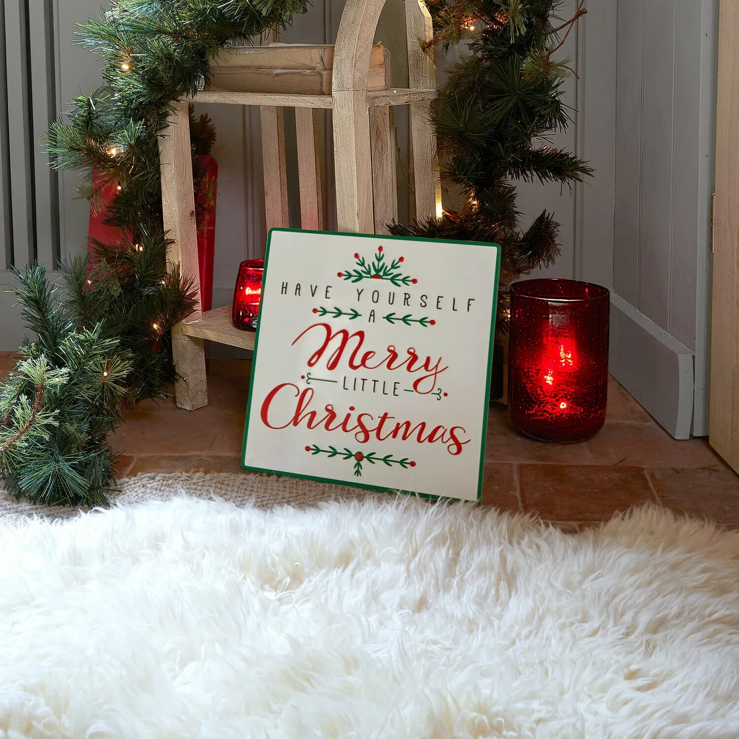 Deko-Schild Merry Merry – Bild 4