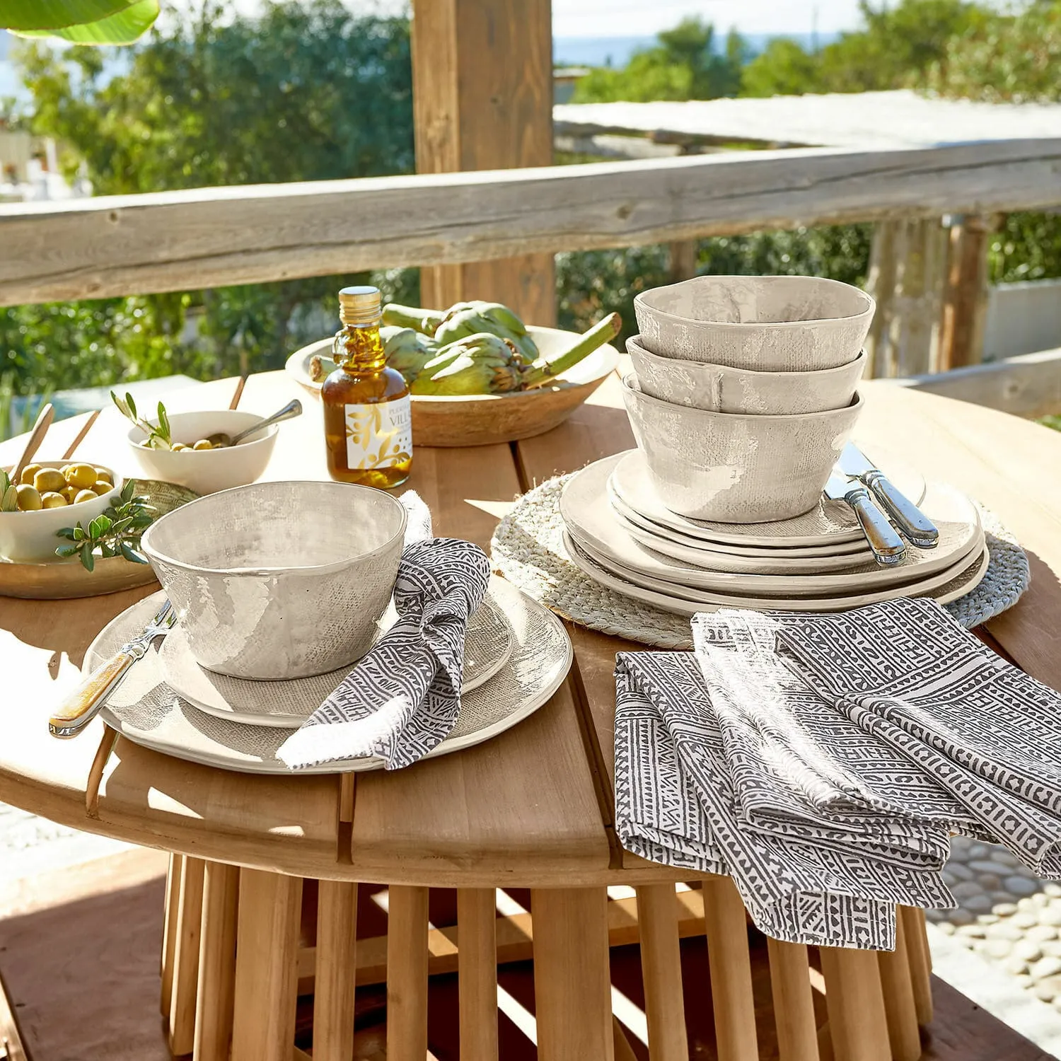 Geschirr 12er Set Luganville – Bild 2